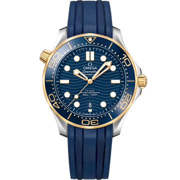 Omeg_a seamaster diver 300M automatic Blue-Gold