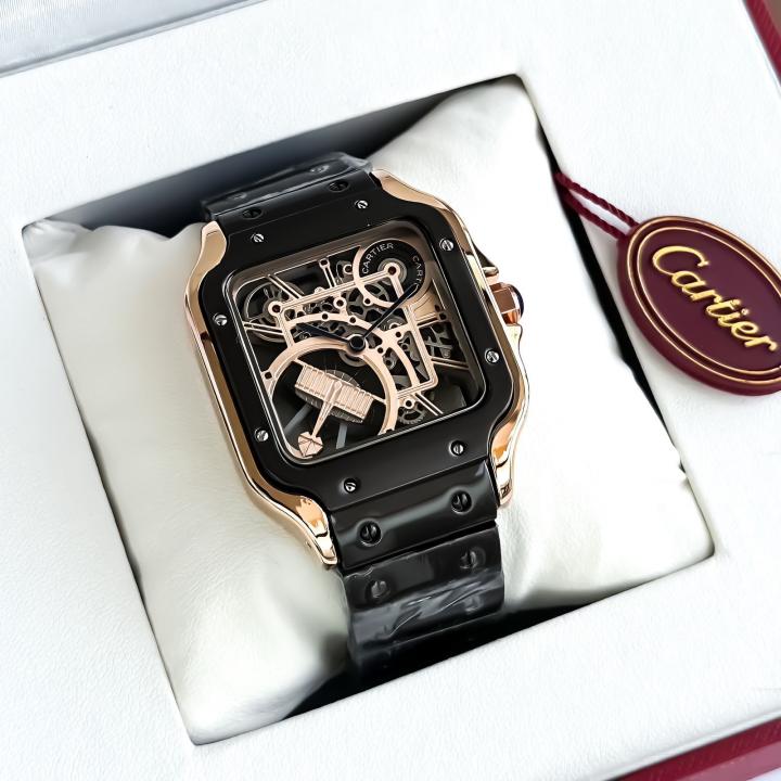 CARTIE_R MENS ROSE GOLD WATCH