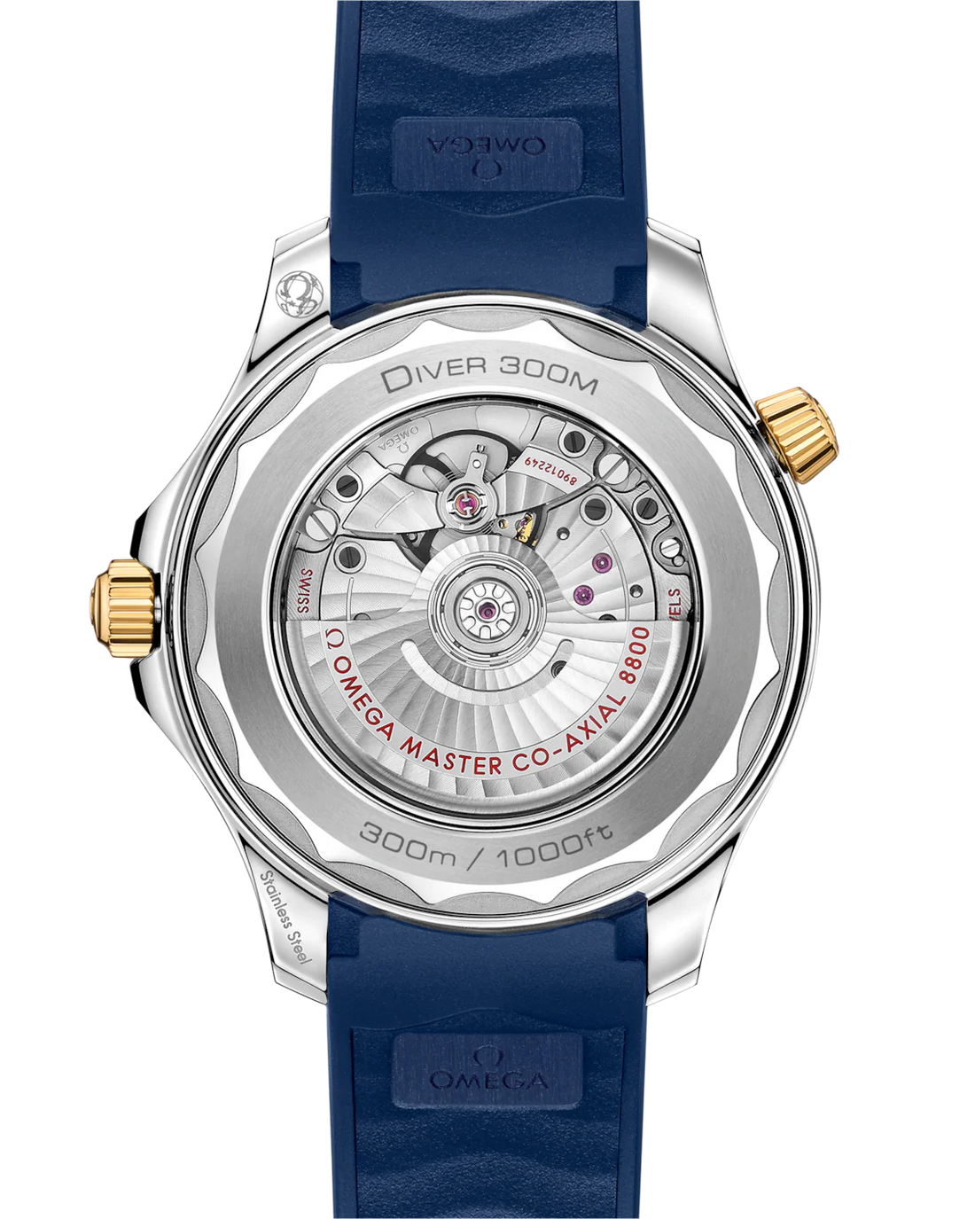 Omeg_a seamaster diver 300M automatic Blue-Gold