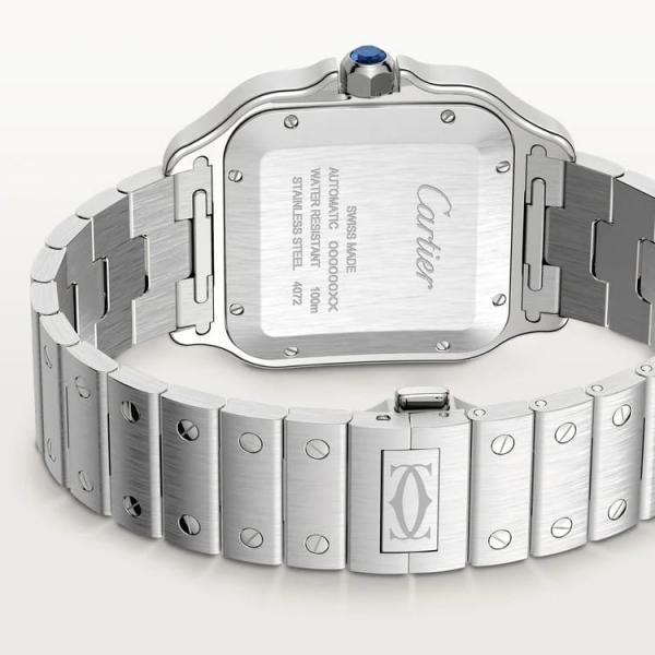 Cartie_r Santos Automatic Silver-White