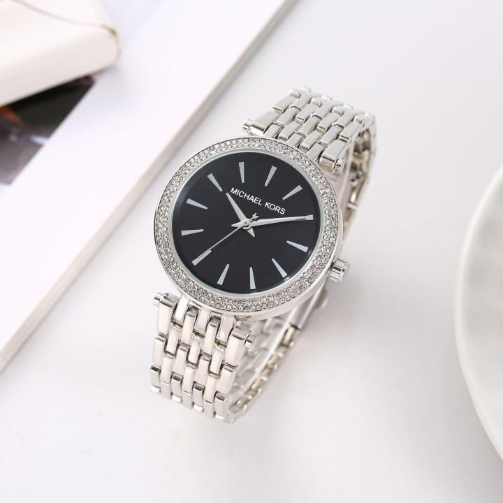 Michael_Kors Darci Silver-Black