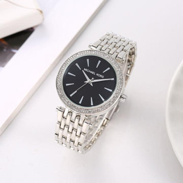 Michael_Kors Darci Silver-Black