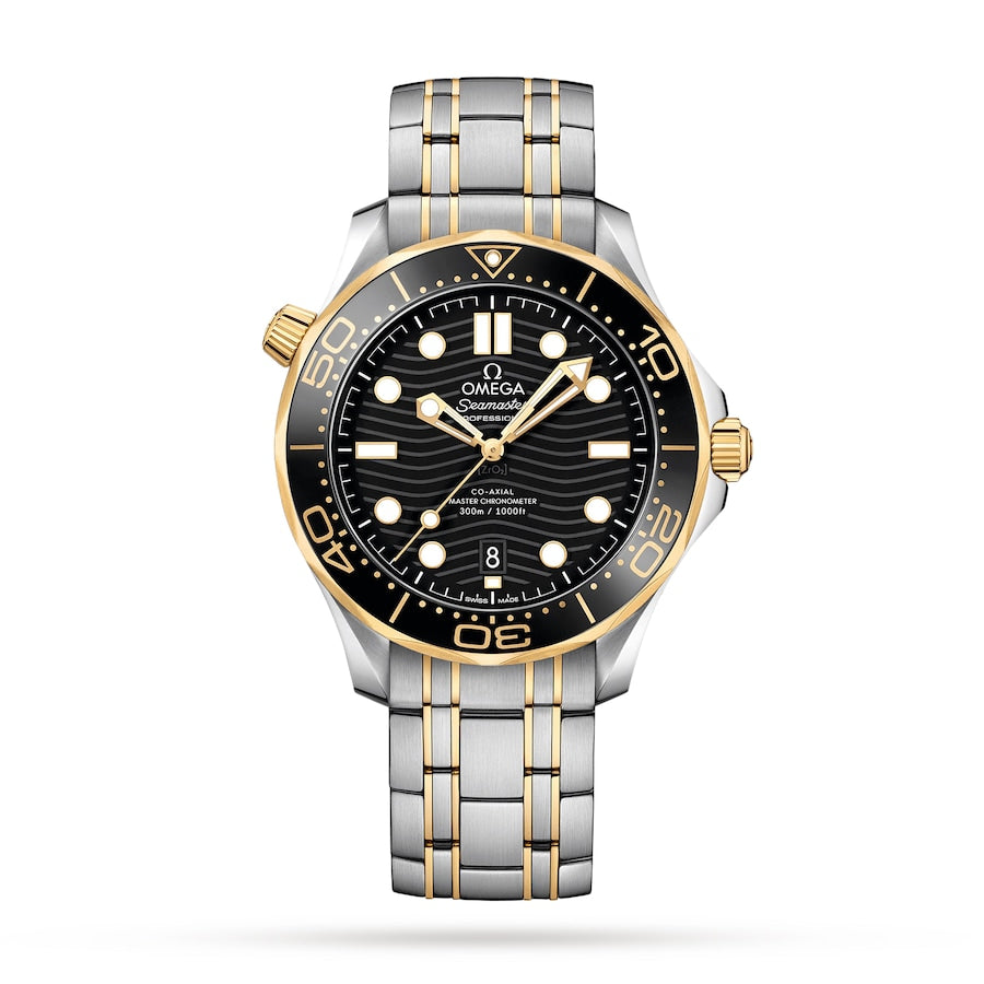 Omeg_a seamaster diver 300M automatic Gold-Black