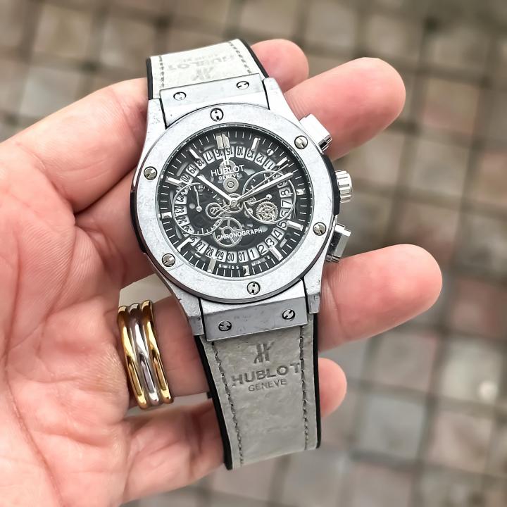 HUBLOT_CRONOGRAPH_SILVE_GRAY