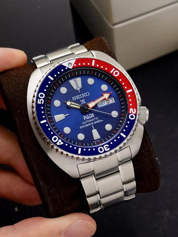 Seiko Padi Srpa21 Turtle Pepsi Semi-ETA