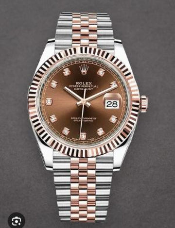 Role.x oyster diamond chocolate dial 003