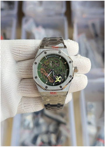 Audemars_piguet Royal Oak Skeleton Automatic Steel-Green