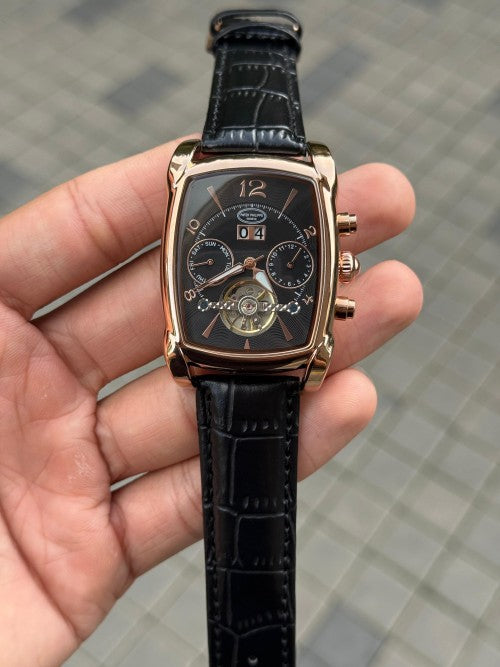 Patek_Philippe Barrel Calendar 2 0 Automatic Rose Black Premium