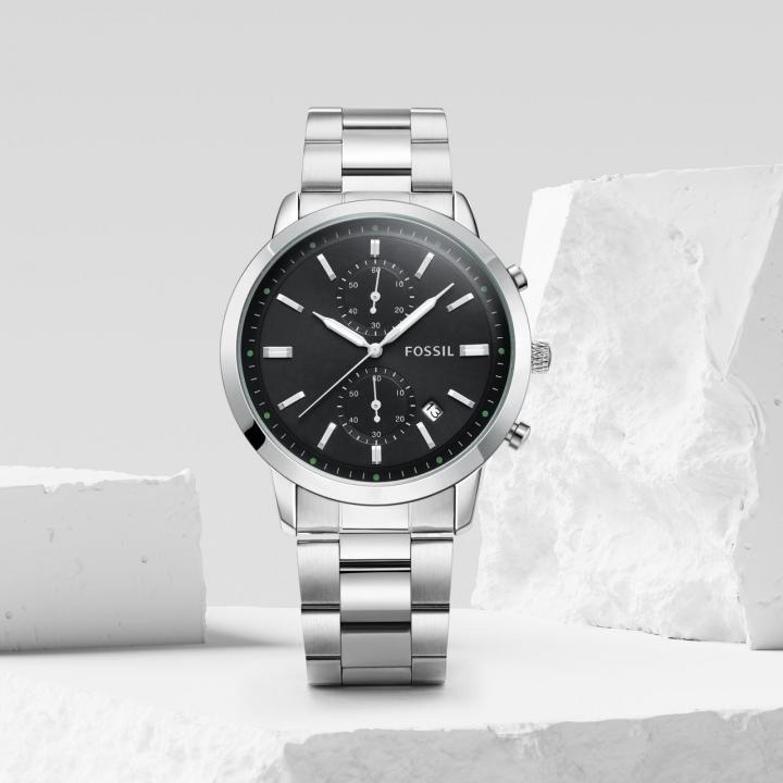 Fossi_l Townsman Chronograph Silver-Black