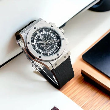 HUBLOT_CRONOGRAPH_SILVE_BLACK