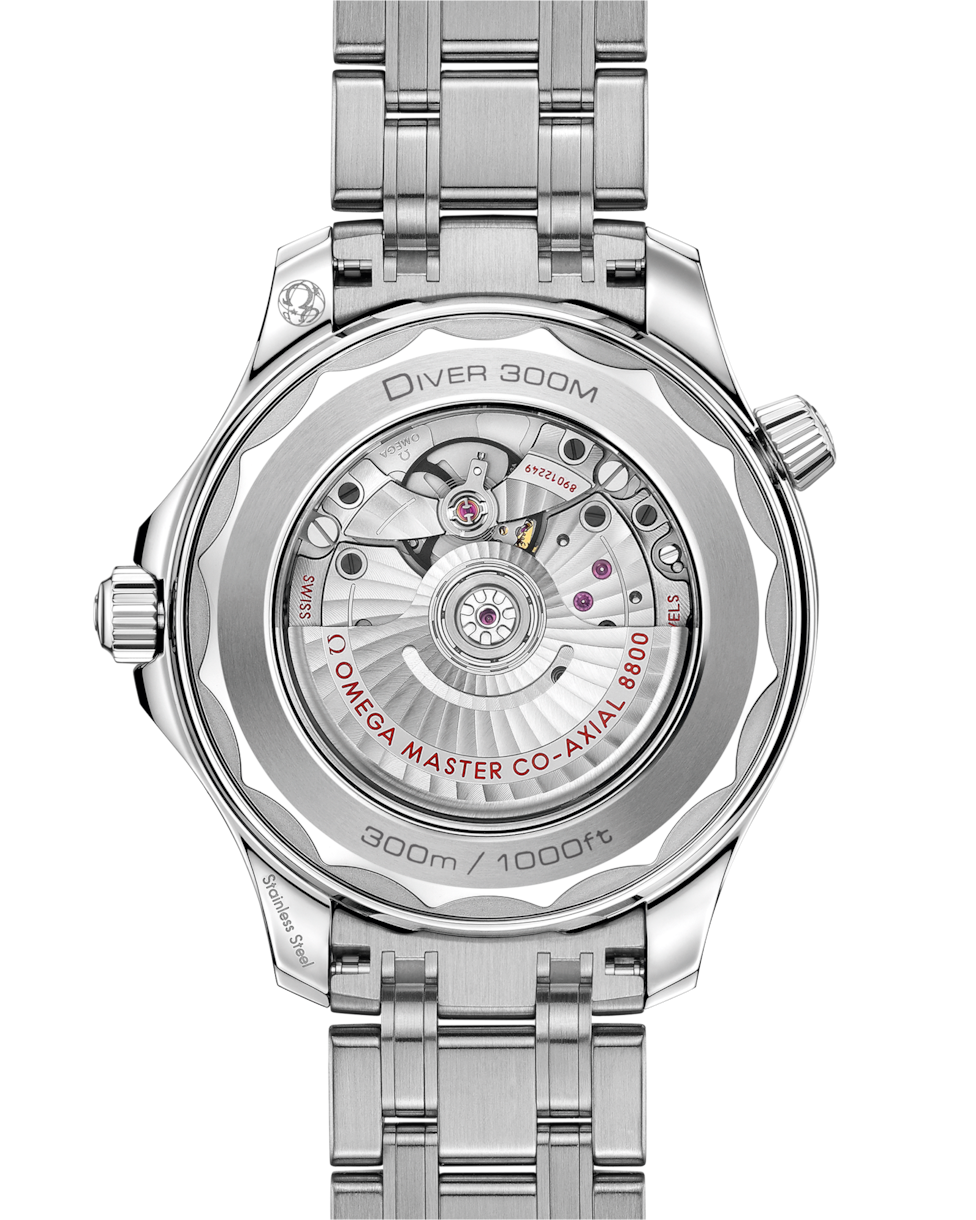 Omeg_a seamaster diver 300M automatic Silver-Green