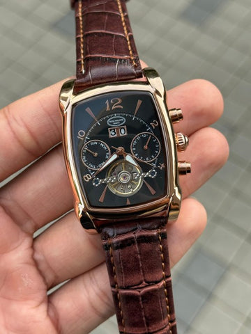Patek_Philippe Barrel Calendar 2 0 Automatic Rose Brown Premium