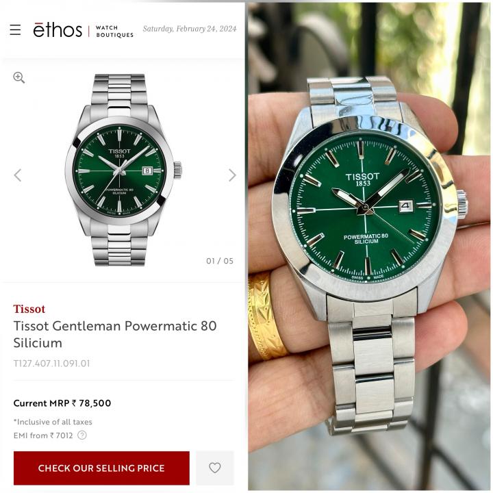 Tisso_t 1853 Powermatic 80 - J826