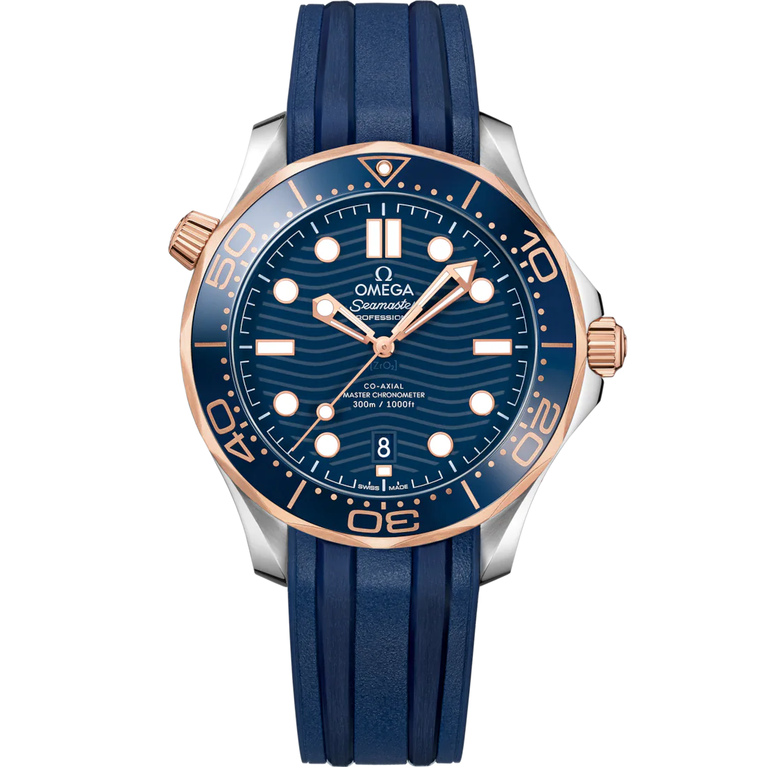 Omeg_a seamaster diver 300M automatic Blue-Copper