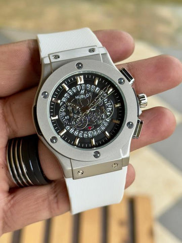 HUBLOT_CRONOGRAPH_SILVE_WHITE