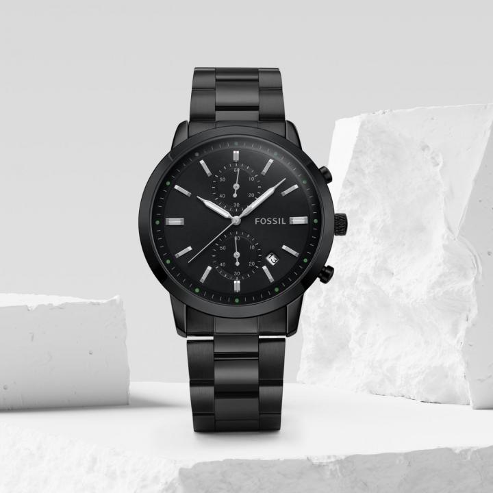 Fossi_l Townsman Chronograph Black