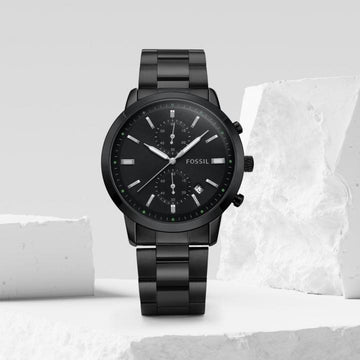 Fossi_l Townsman Chronograph Black