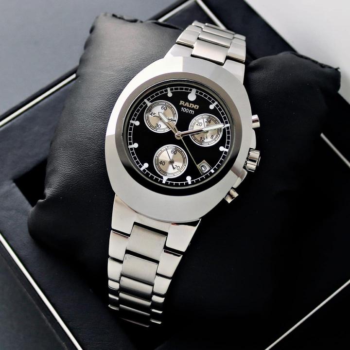 Rad_o 100M Chronograph AAA-QUALITY silver black