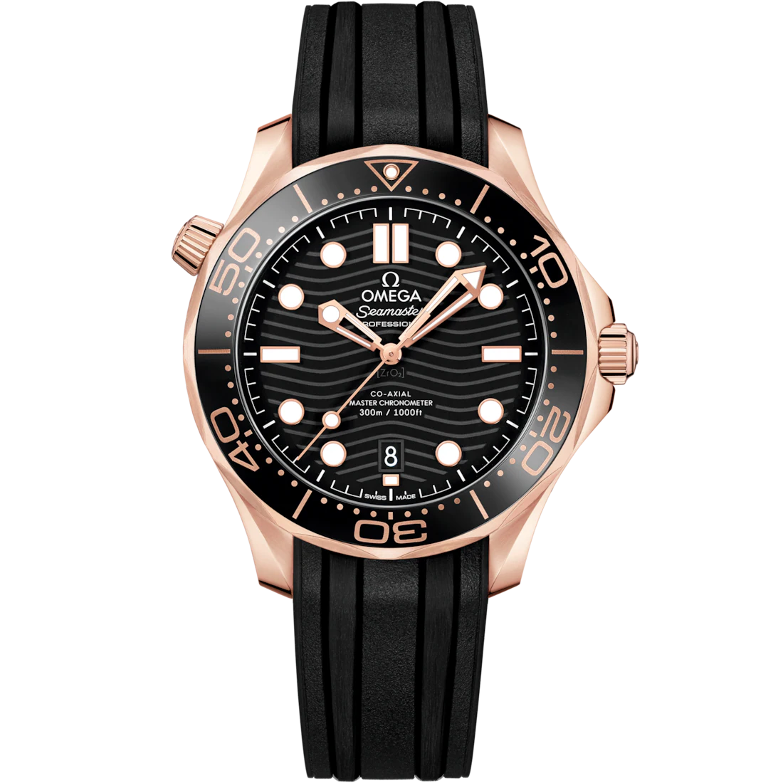 Omeg_a seamaster diver 300M automatic Black-Copper