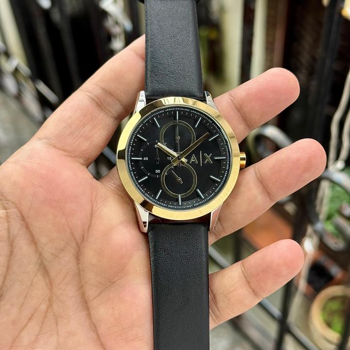 Armani_Exchange_Analog_Leather_Mens