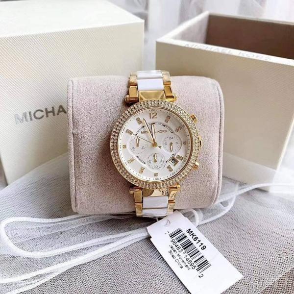 Michae_l Kors Parker Mk6119 Gold Semi-Japan