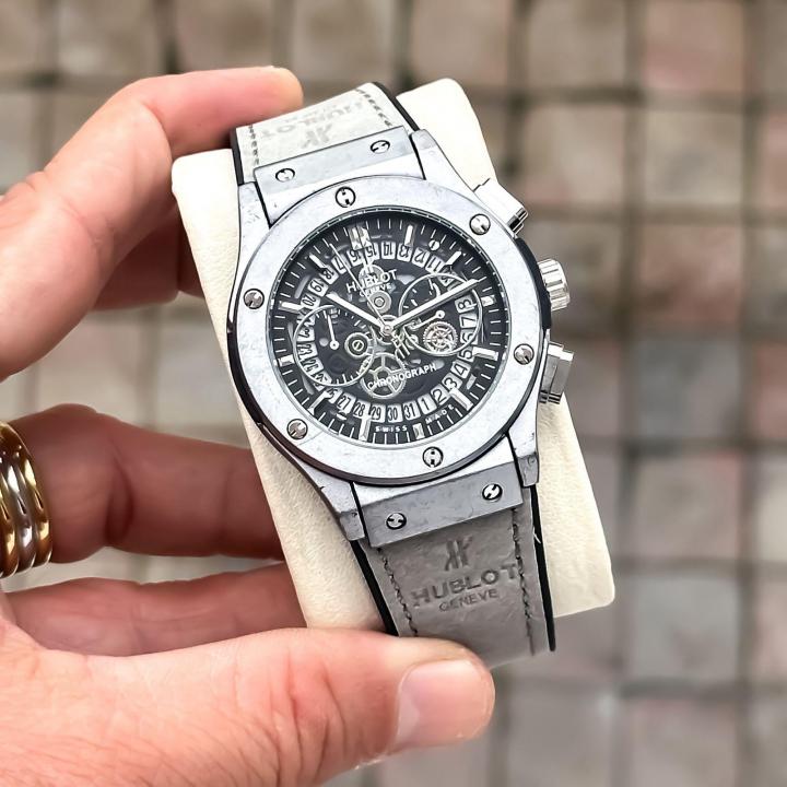 HUBLOT_CRONOGRAPH_SILVE_GRAY