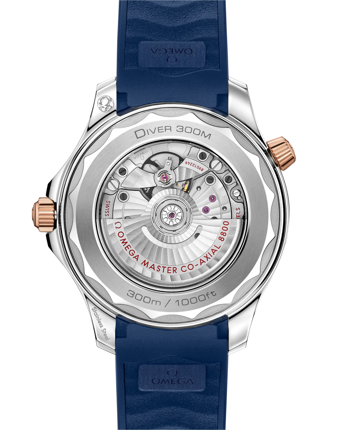 Omeg_a seamaster diver 300M automatic Blue-Copper